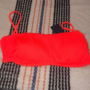 Hollister red small swimsuit top!